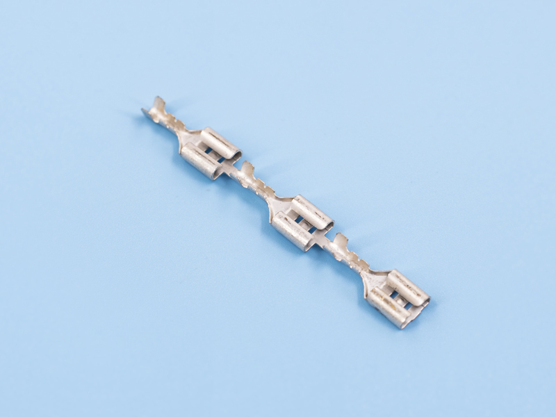 250直型插簧，直帶，鍍霧錫（B02-04）