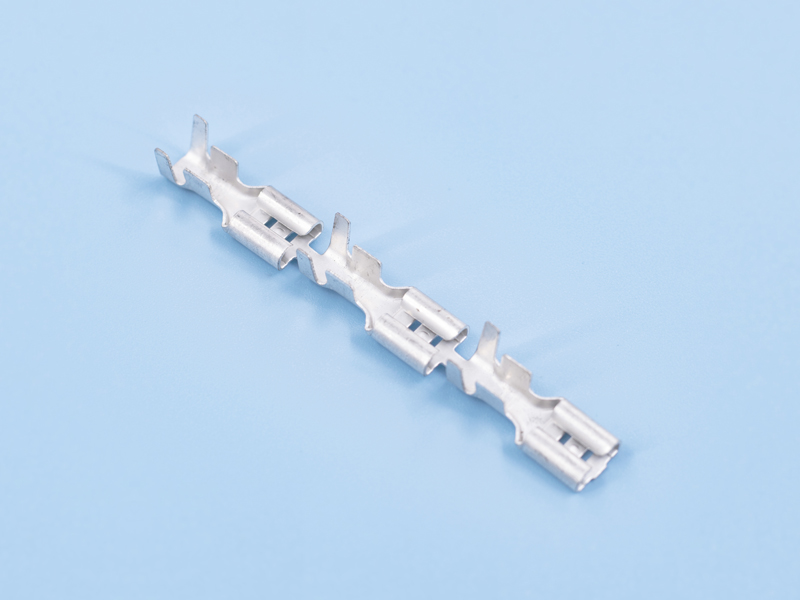 187/205/250直型插簧，直帶，鍍霧錫（B02-02）