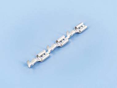 250直型插簧，直帶，鍍霧錫（B02-05）