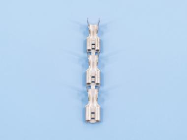 187/205/250直型插簧，直帶，鍍霧錫（B02-02）