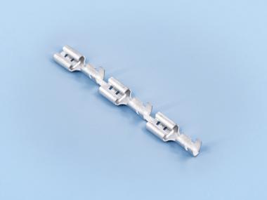 250直型插簧，直帶，鍍霧錫（B02-05）