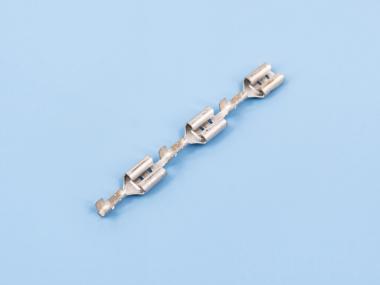 250直型插簧，直帶，鍍霧錫（B02-04）