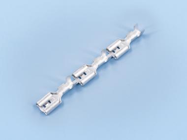 250直型插簧，直帶，鍍霧錫（B02-05）