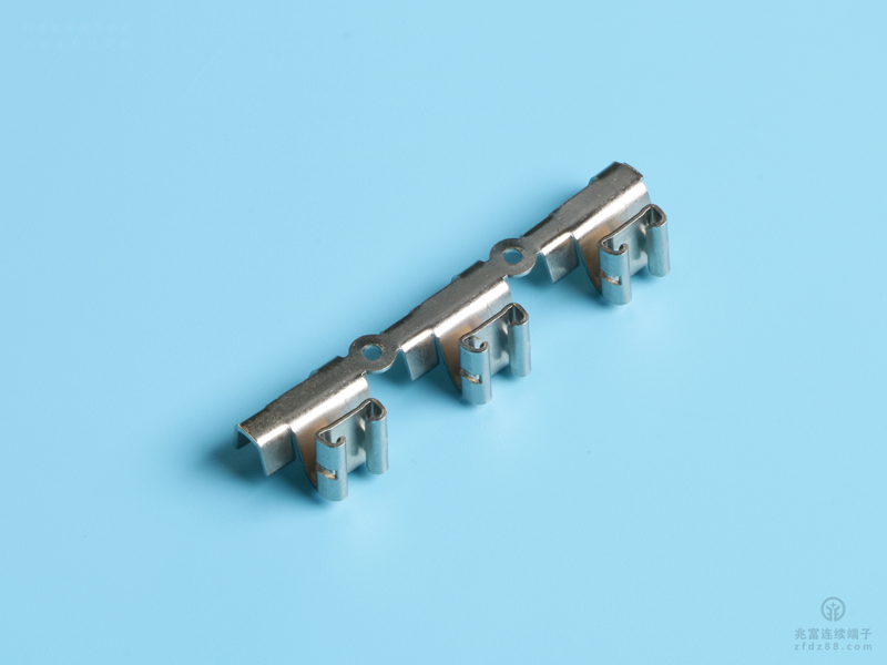 250折彎插簧，非標(biāo)定制，鍍亮錫，橫帶（B05-01）