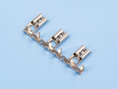 250旗型插簧（標(biāo)準(zhǔn)型），鍍亮錫（BF01-02）