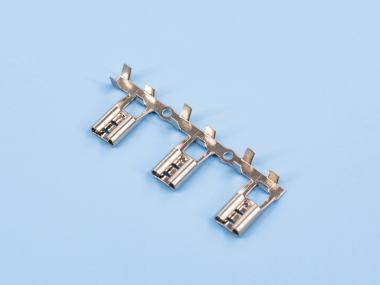 250旗型插簧（標(biāo)準(zhǔn)型），鍍亮錫（BF01-02）