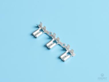 187旗型插簧（標(biāo)準(zhǔn)型），鍍霧錫，H65黃銅（BF01-05）