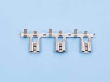 250旗型插簧（標(biāo)準(zhǔn)型），鍍霧錫（BF01-01）