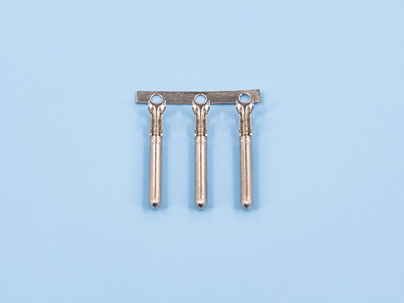 雙腳密封公端，黃銅，鍍鎳，橫帶（OG01-02）