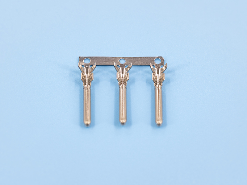 雙腳密封公端，黃銅，鍍鎳，橫帶（OG01-01）