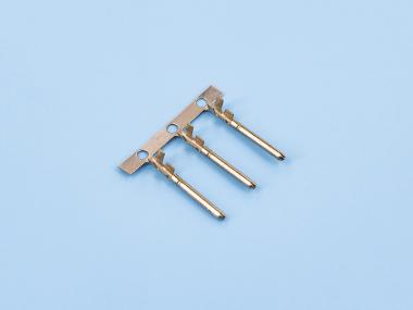 雙腳密封公端，黃銅，鍍鎳，橫帶（OG01-04）