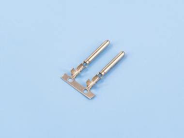 雙腳密封公端，黃銅，鍍鎳，橫帶（OG01-05）