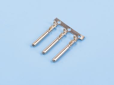 雙腳密封公端，黃銅，鍍鎳，橫帶（OG01-02）