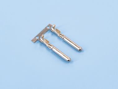 雙腳密封公端，黃銅，鍍鎳，橫帶（OG01-03）