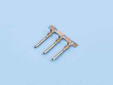 雙腳密封公端，黃銅，鍍鎳，橫帶（OG01-04）