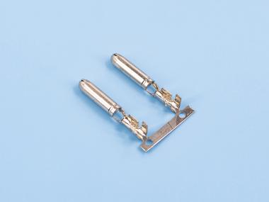 雙腳密封公端，黃銅，鍍鎳，橫帶（OG01-06）