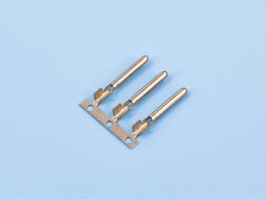 單腳密封公端，黃銅，橫帶，鍍鎳（OG02-04）