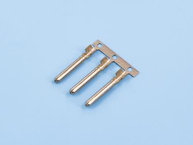 單腳密封公端，黃銅，橫帶，鍍鎳（OG02-04）