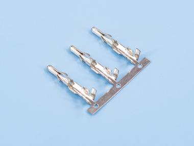 2.35帶刺雙腳公端，橫帶，黃銅，鍍鎳（OG03-01）