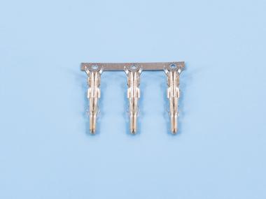 2.35帶刺雙腳公端，橫帶，黃銅，鍍鎳（OG03-01）