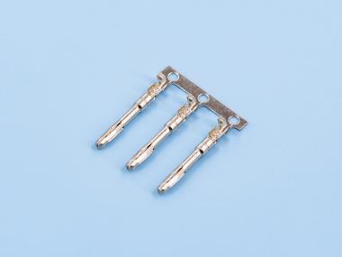 2.0雙腳凸包公端，黃銅，鍍鎳，橫帶（OG07-01）