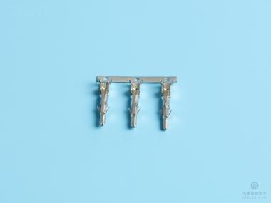 2.0雙腳帶彈片公端，黃銅，橫帶，鍍鎳（OG13-01）