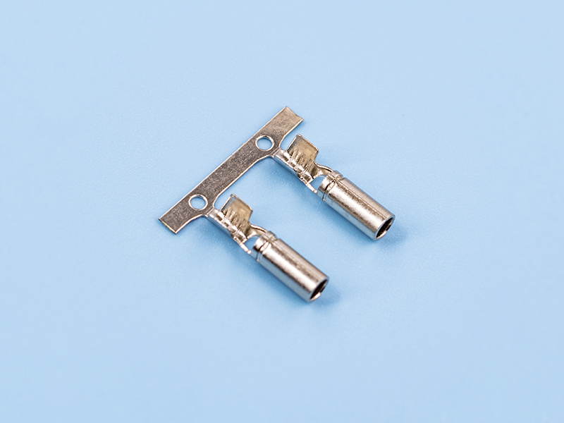 3.45單腳密封母端，黃銅，鍍鎳，橫帶（OM06-13）