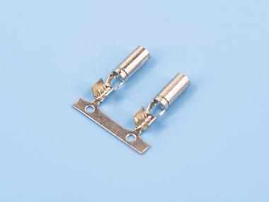 3.5單腳密封母端，黃銅，鍍鎳，橫帶（OM06-12）