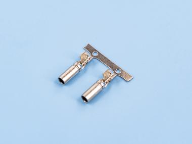 3.45單腳密封母端，黃銅，鍍鎳，橫帶（OM06-13）