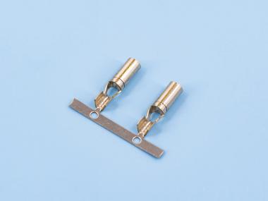 3.5單腳密封母端，黃銅，鍍鎳，橫帶（OM06-09）