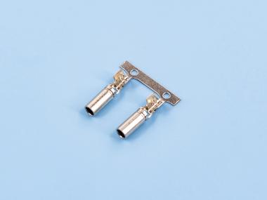 3.5單腳密封母端，黃銅，鍍鎳，橫帶（OM06-12）