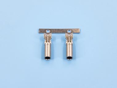 3.45單腳密封母端，黃銅，鍍鎳，橫帶（OM06-13）