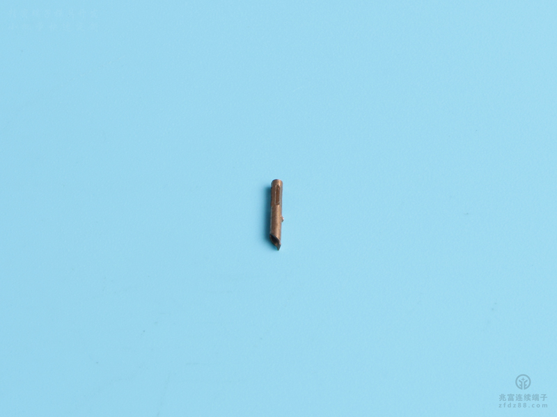 0.76焊接式母端，黃銅，原色，橫帶（OM07-02）