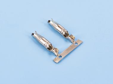 2.35花瓶端子，黃銅，鍍鎳，橫帶（OM09-01）