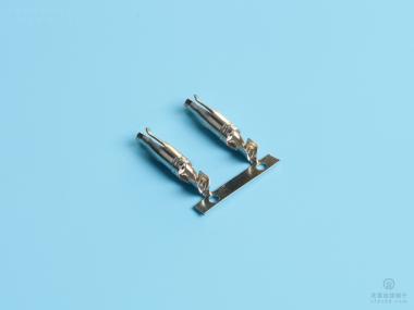 2.35花瓶端子，黃銅，鍍鎳，橫帶（OM09-02）