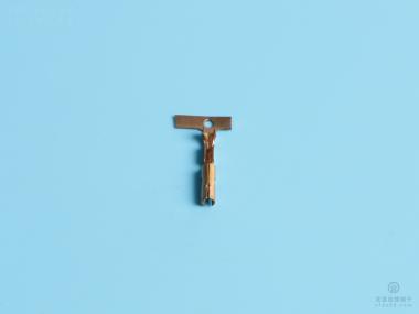 1.7雙腳母端，黃銅，原色，橫帶（OM11-01）