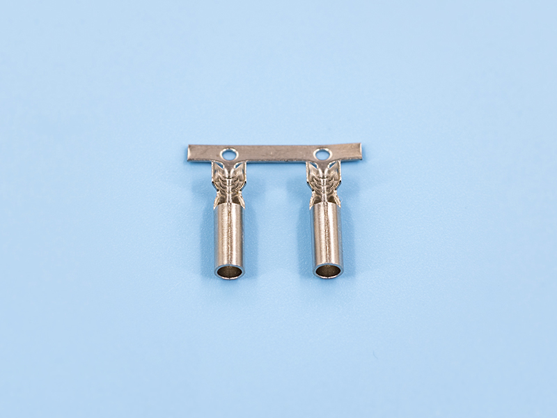 2.2單腳母端，黃銅，鍍鎳，橫帶（OM14-01）