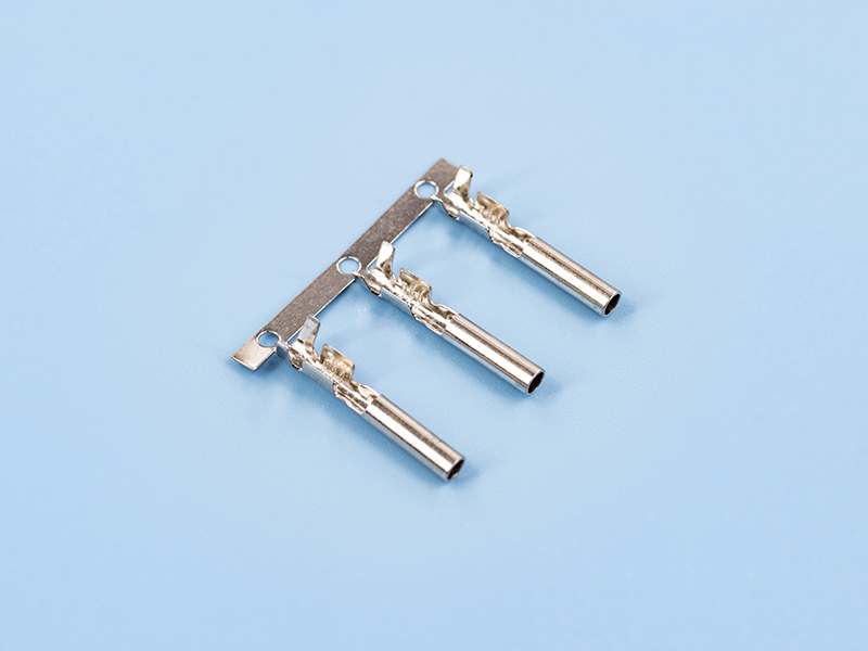 2.3雙腳母端，黃銅，鍍鎳，橫帶（OM15-03）