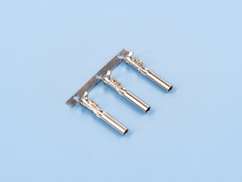 2.3雙腳母端，黃銅，鍍鎳，橫帶（OM15-02）