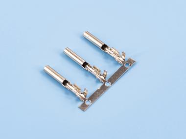 2.3雙腳母端，黃銅，鍍鎳，橫帶（OM15-03）