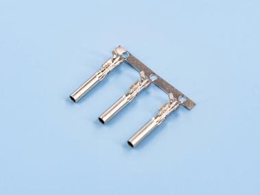 2.3雙腳母端，黃銅，鍍鎳，橫帶（OM15-03）