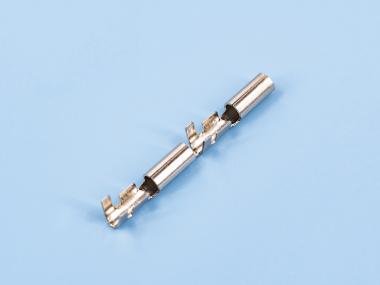 3.5圓管端子，黃銅，鍍鎳，直帶（OM15-06）