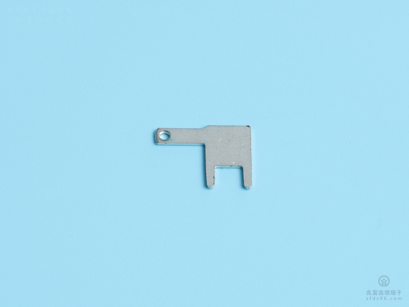 2.8旗型PCB插片，黃銅，鍍亮錫，單粒（PCBF01-01）