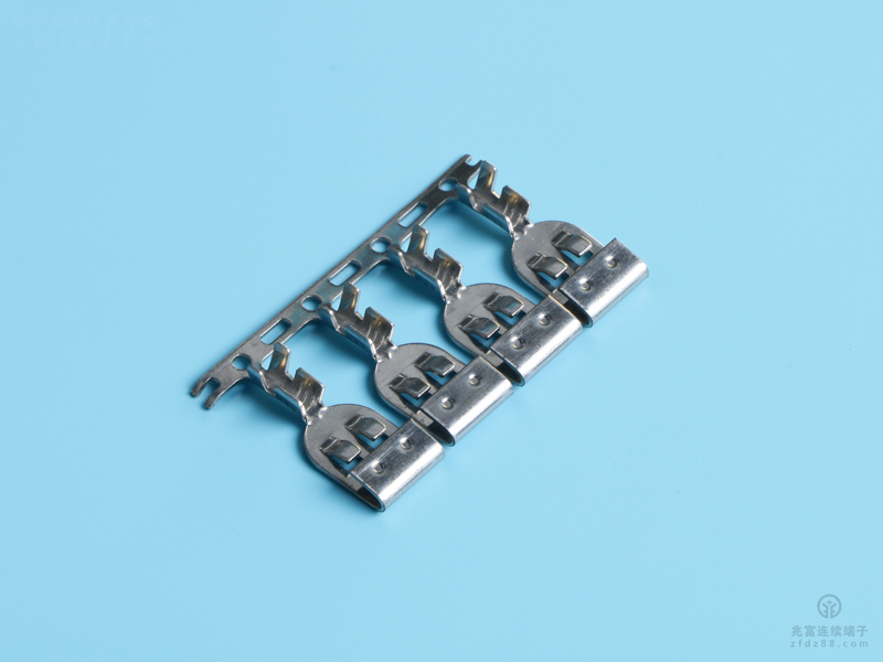 0.7*8/9PTC斜插端子，不銹鐵，橫帶（PTC02-01）