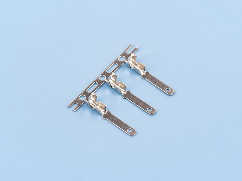 2.8/110插片，黃銅，鍍鎳，橫帶（T01-01）