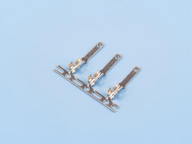 2.8/110插片，黃銅，鍍鎳，橫帶（T01-01）