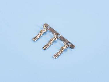 2.8/110插片（雙層），黃銅，鍍鎳，橫帶（T02-01）