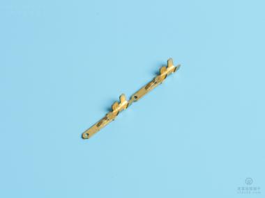 2.8/110插片（帶彈片），黃銅，原色，橫帶（T03-02）