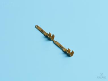 2.8/110插片（帶彈片），黃銅，原色，橫帶（T03-02）