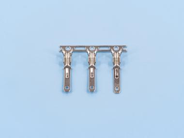 2.8/110帶彈片插片，黃銅，鍍鎳，橫帶（R03-01）